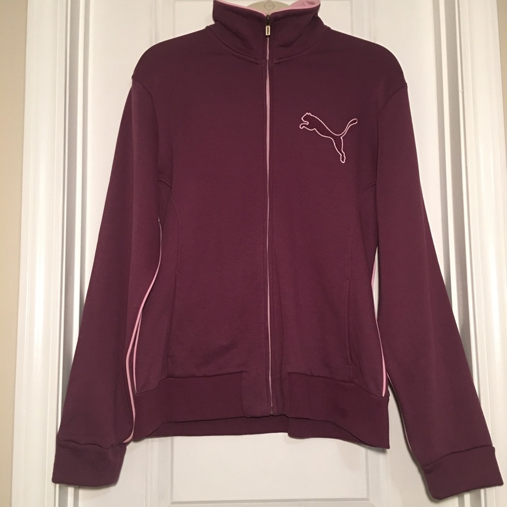Cute Purple Puma Workout Jacket!!!